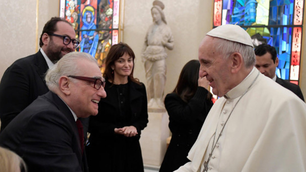 PAPA FRANCESCO MARTIN SCORSESE