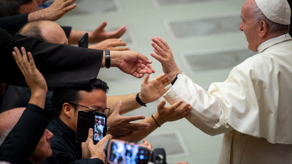 POPE FRANCIS AUDIENCE