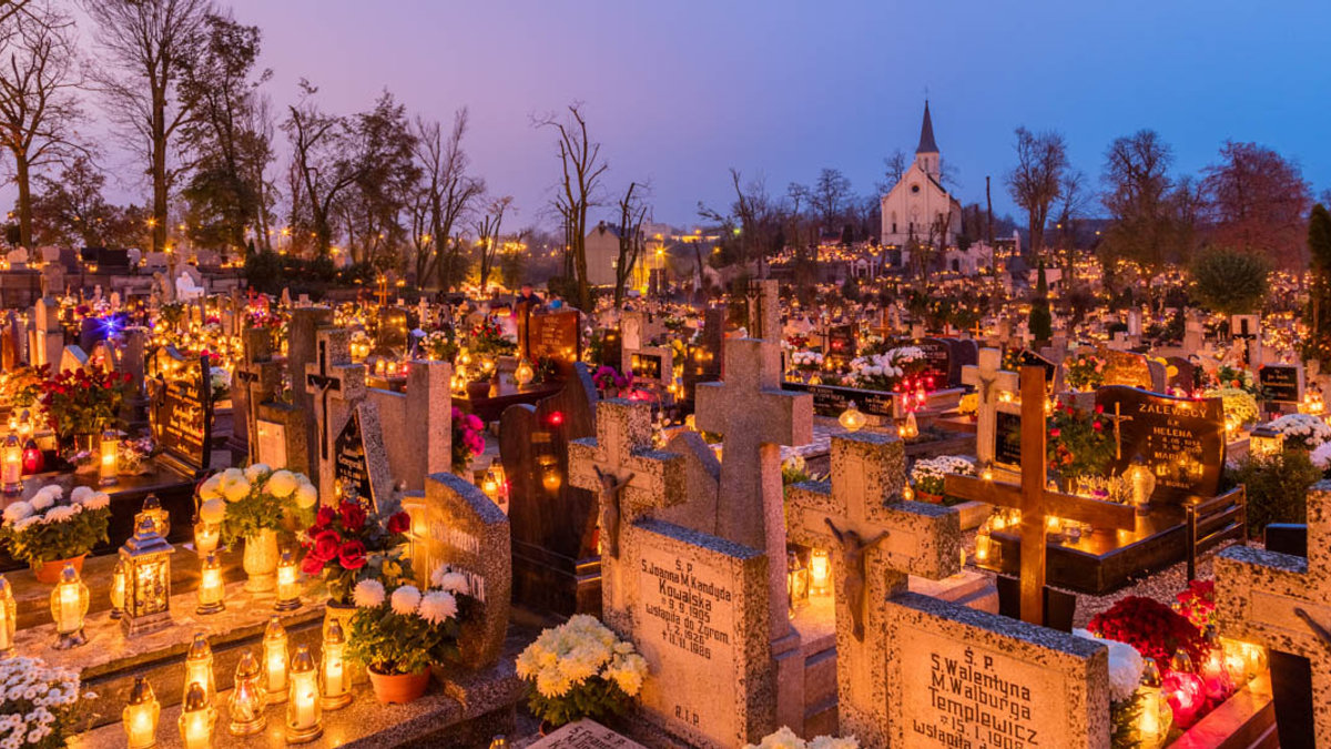 CEMETERY,CANDLES,CHURCH