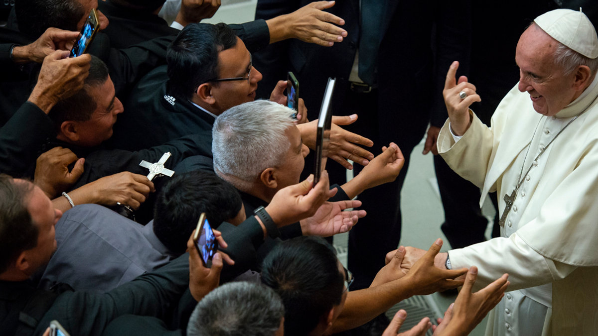 POPE FRANCIS AUDIENCE