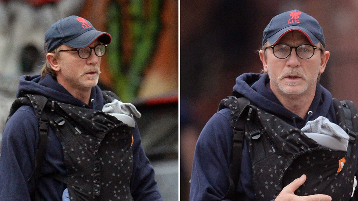 DANIEL CRAIG Z DZIECKIEM