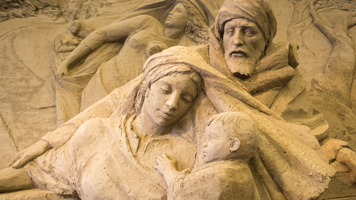SAND NATIVITY