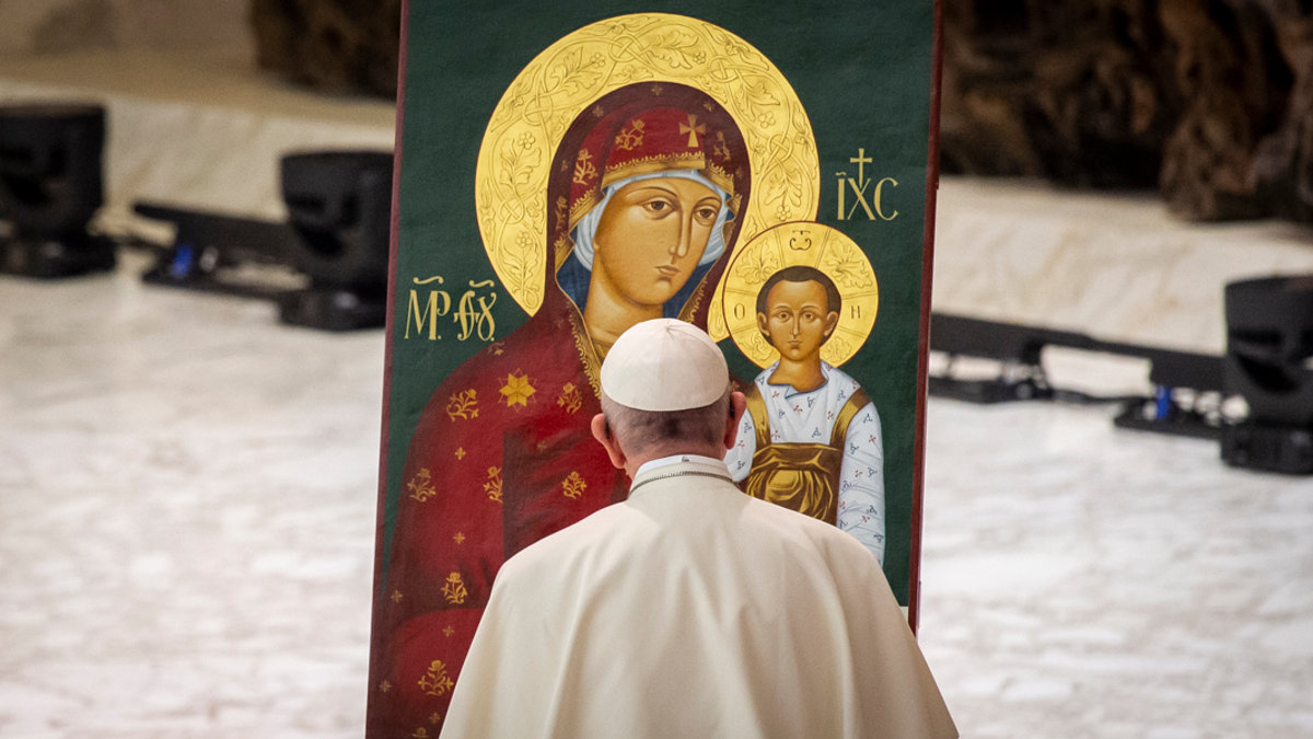 Papa Francisco e Maria