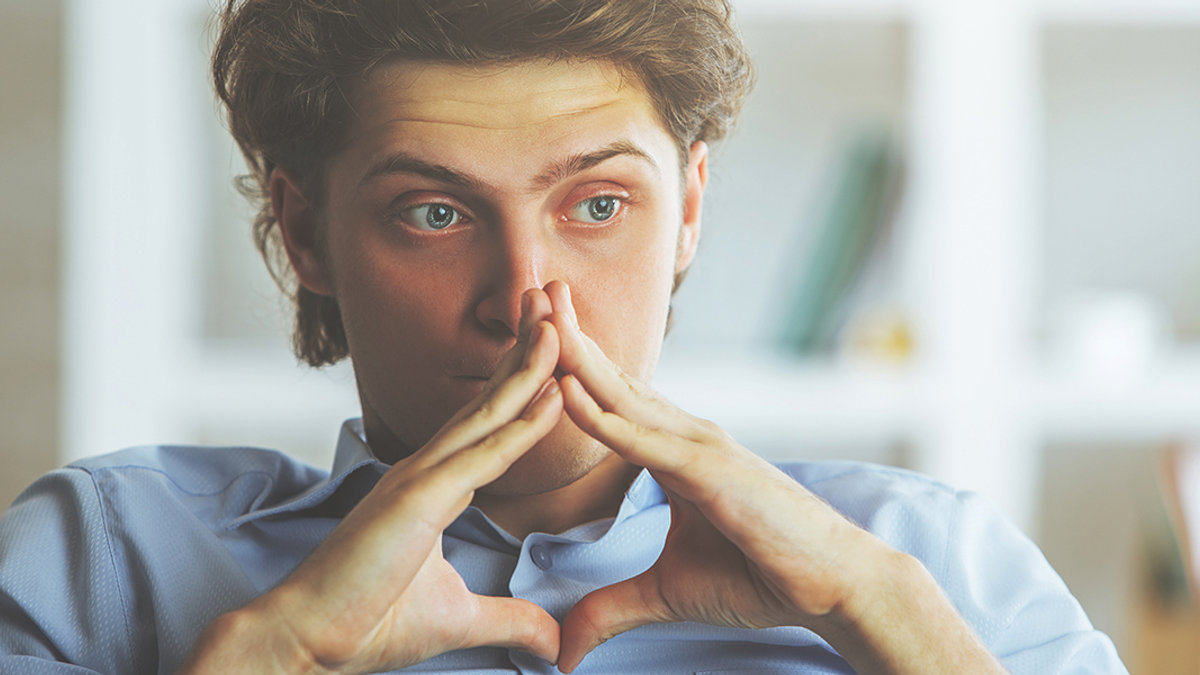 WORRIED MAN