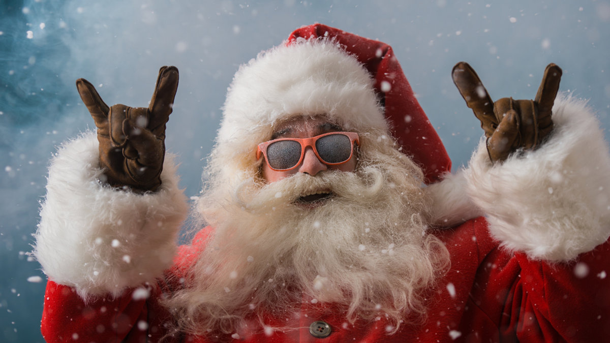 BABBO NATALE CORNA DIVERTENTE