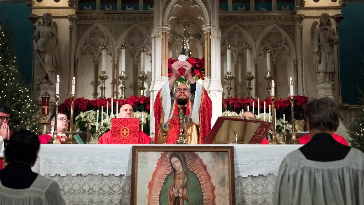 PRIEST,EUCHARIST,HOST,CONSECRATION