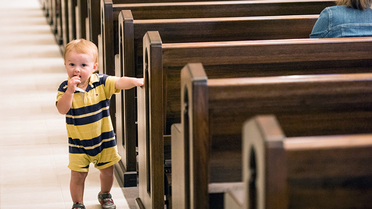 CHILD IN CHURCH