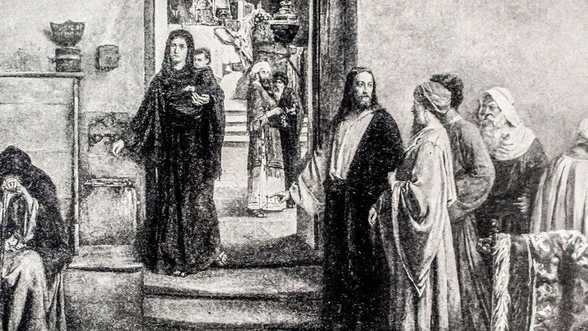 WIDOW,JESUS
