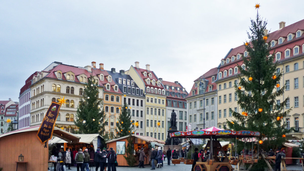 DRESDEN CHRISTMAS MARKET; GERMANY