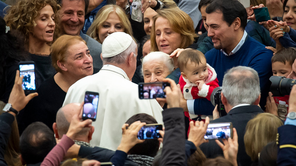 POPE AUDIENCE HOLY SEE