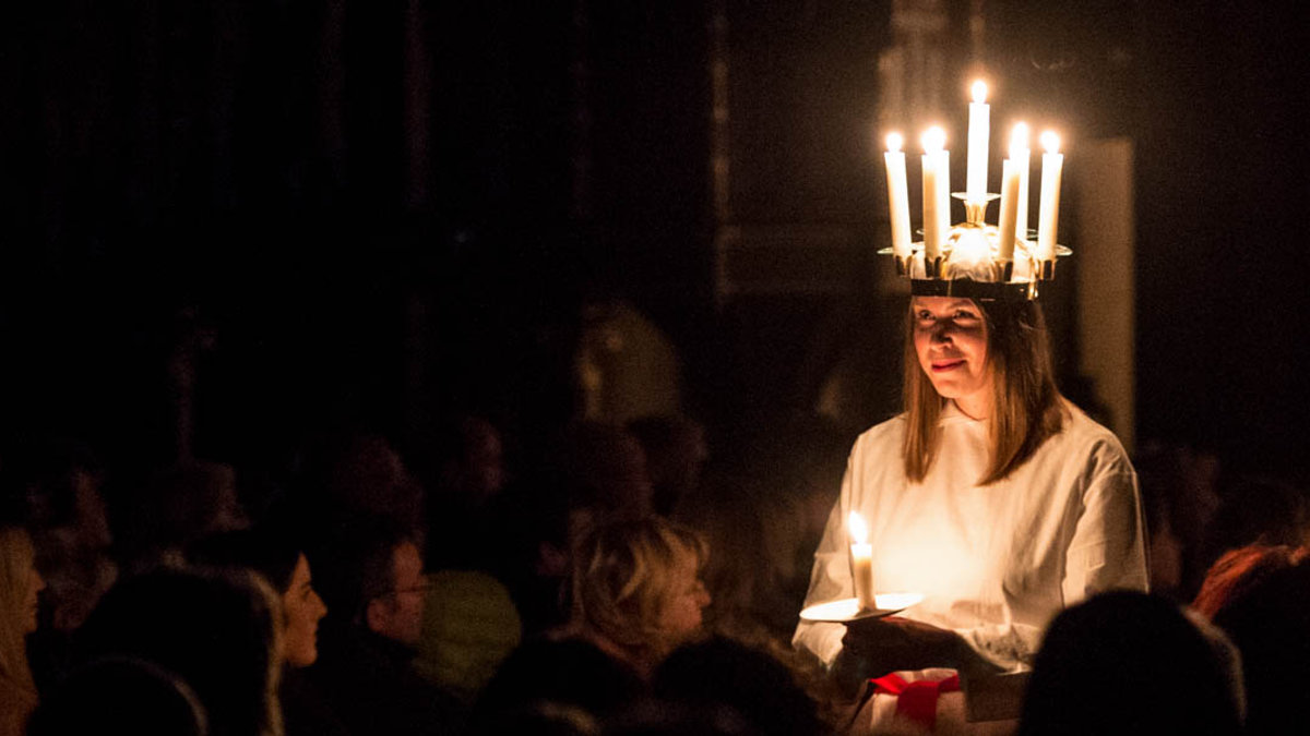 SWEDEN, LIGHTS FESTIVAL, ST LUCY