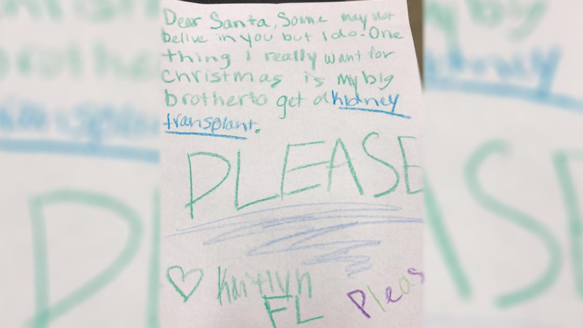LETTER TO SANTA