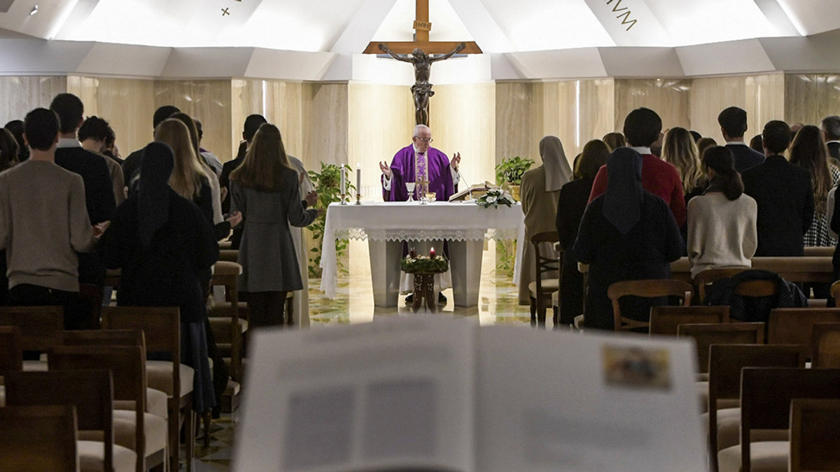 POPE FRANCIS SANTA MARTA
