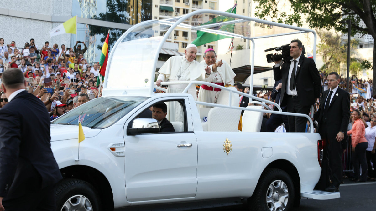 Voyage Pape Panama (JMJ 2019)