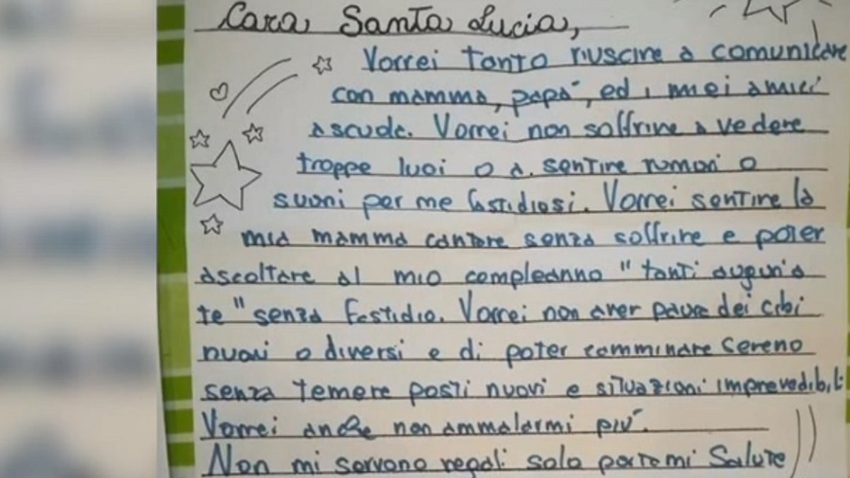 LETTERA, SANTA, LUCIA