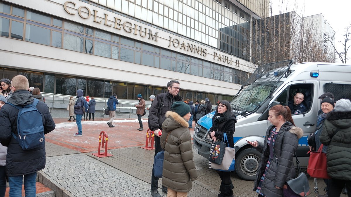 Alarm bombowy na Katolickim Uniwersytecie Lubelskim