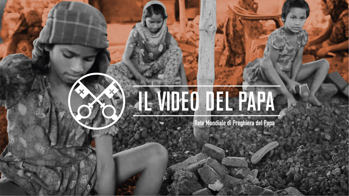 Official Image -TPV 2 2019 – 3 IT – Il Video del Papa – La tratta delle persone
