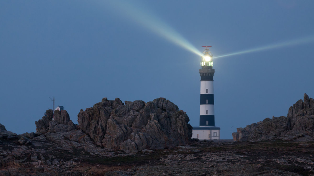 Phare; nuit