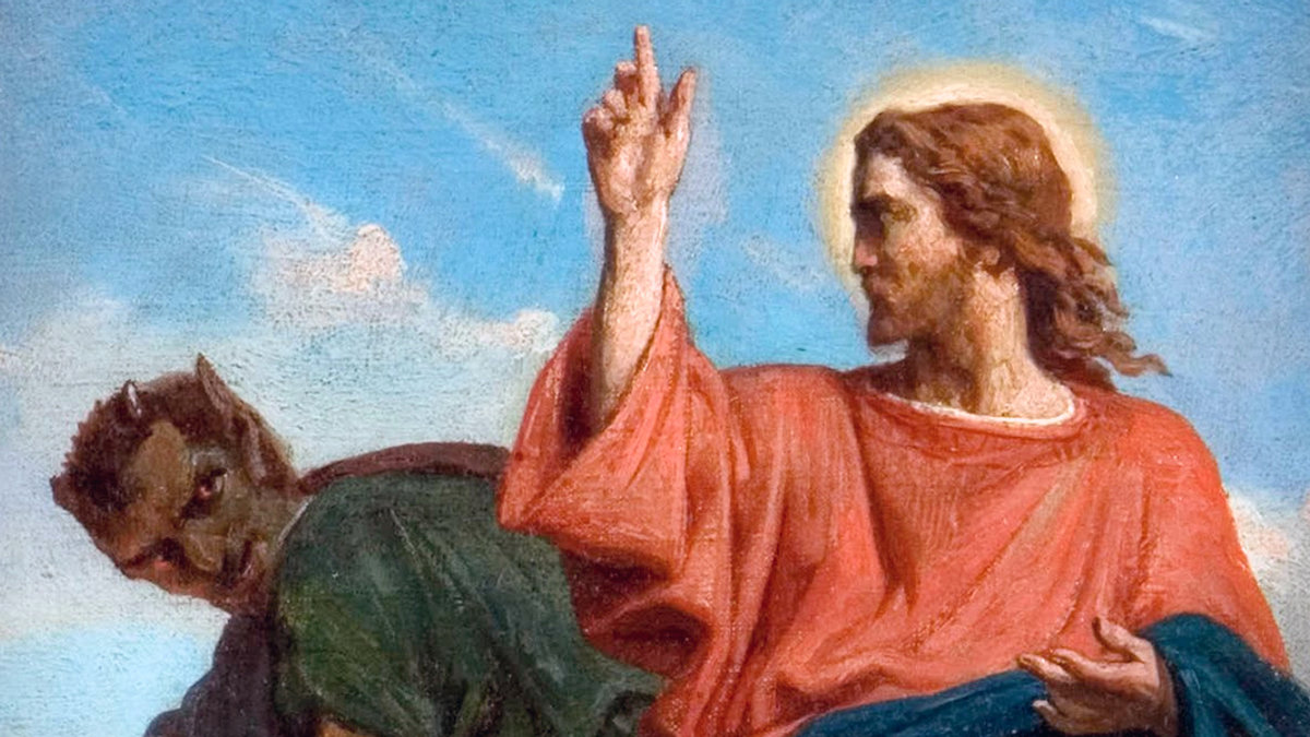 THE TEMPTATION OF CHRIST BY THE DEVIL