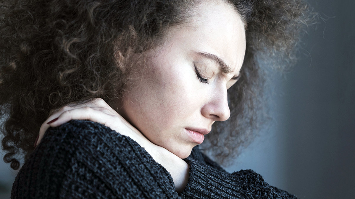 UPSET WOMAN