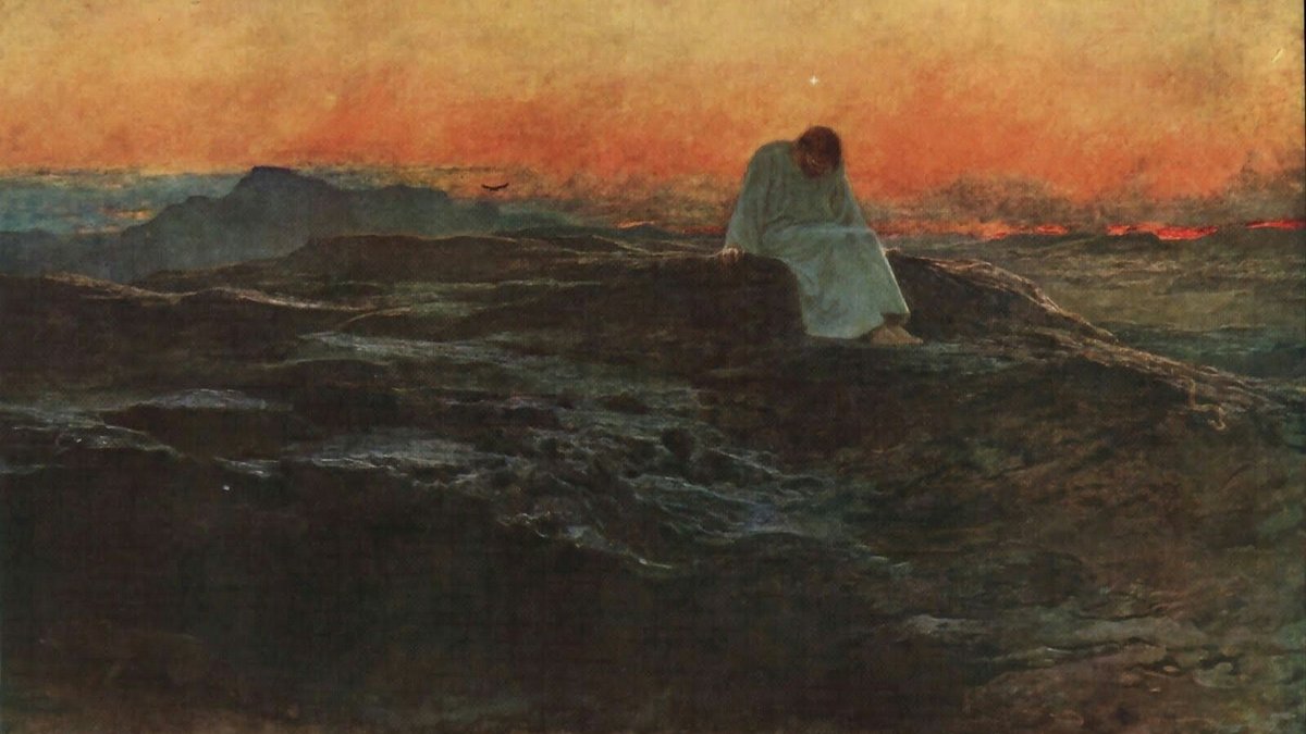 Briton_Rivière_-_The_Temptation_in_the_Wilderness