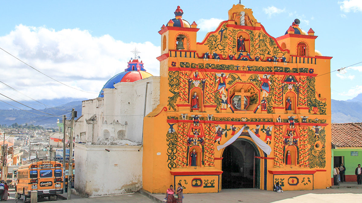 SAN ANDRES XECUL CHURCH; GUATEMALA