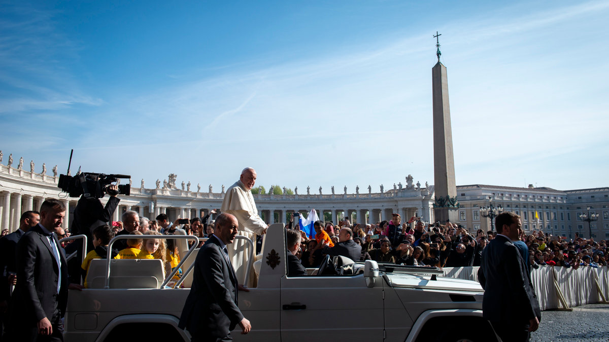 POPE FRANCIS AUDIENCE