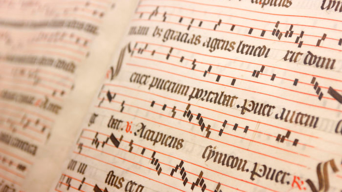 Livre chants grégoriens