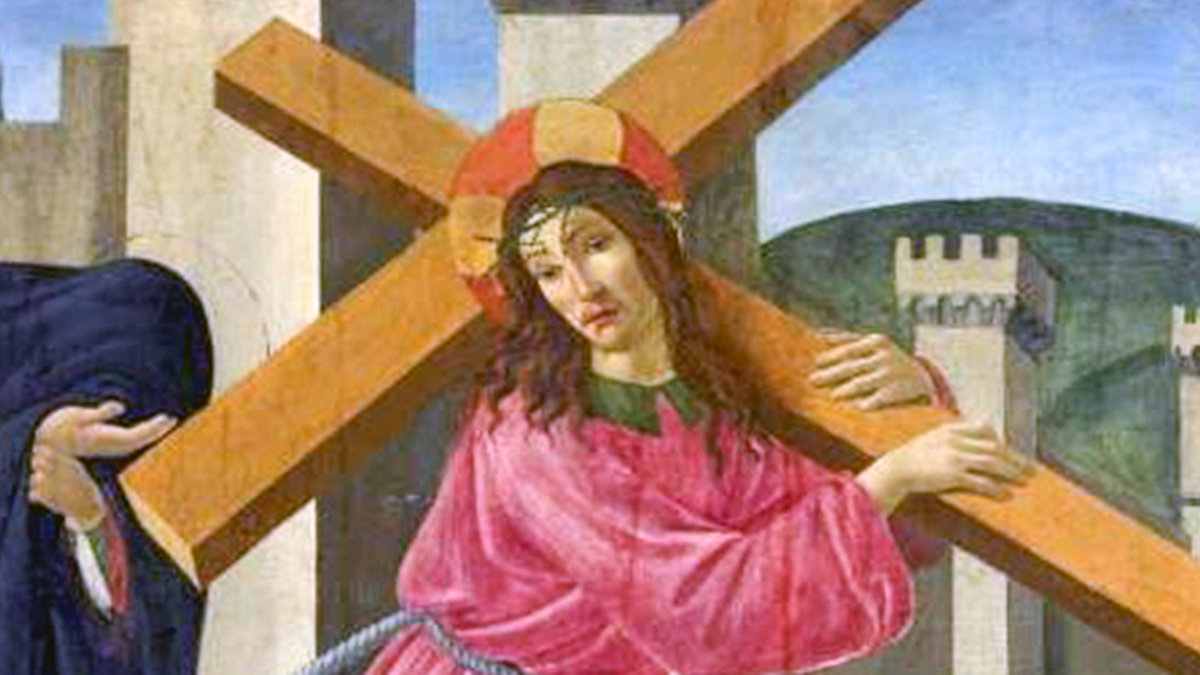 WEB3 CHRIST CARRYING THE CROSS Pd