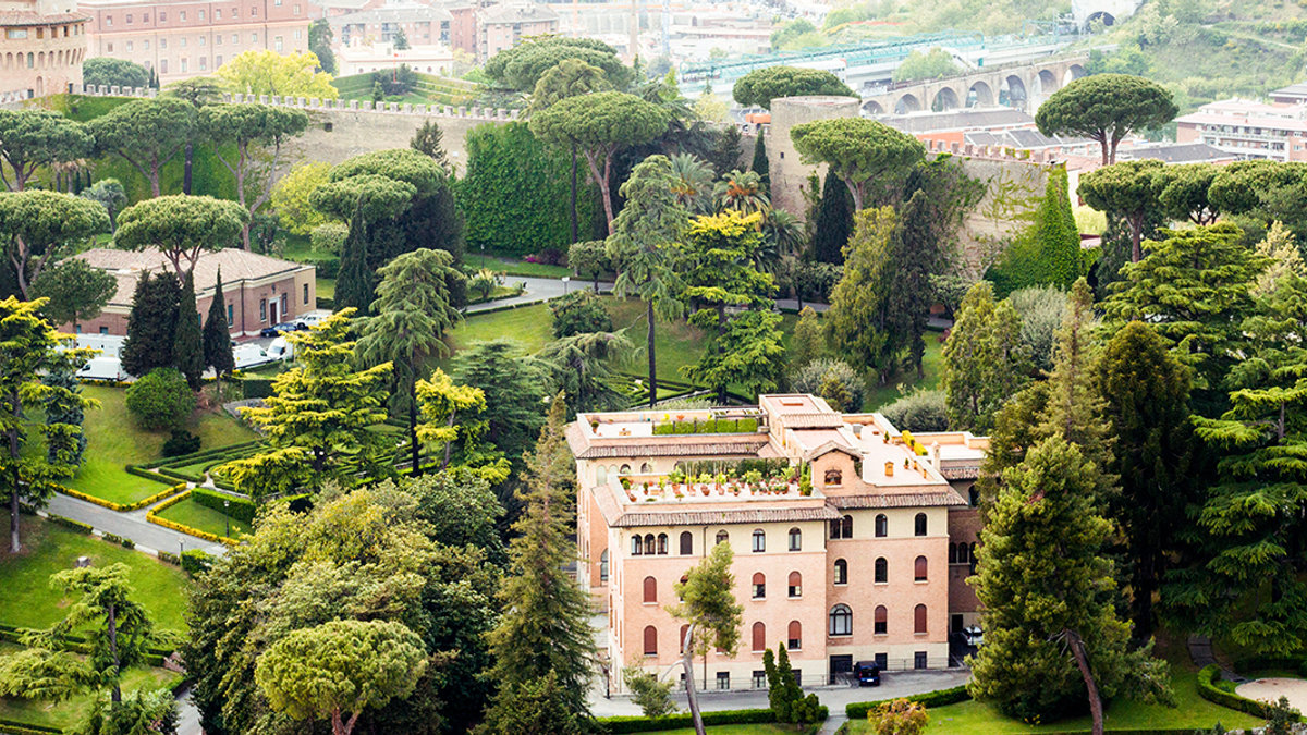 WEB3 VATICAN GARDENS TREE FOLIAGE shutterstock_687296515