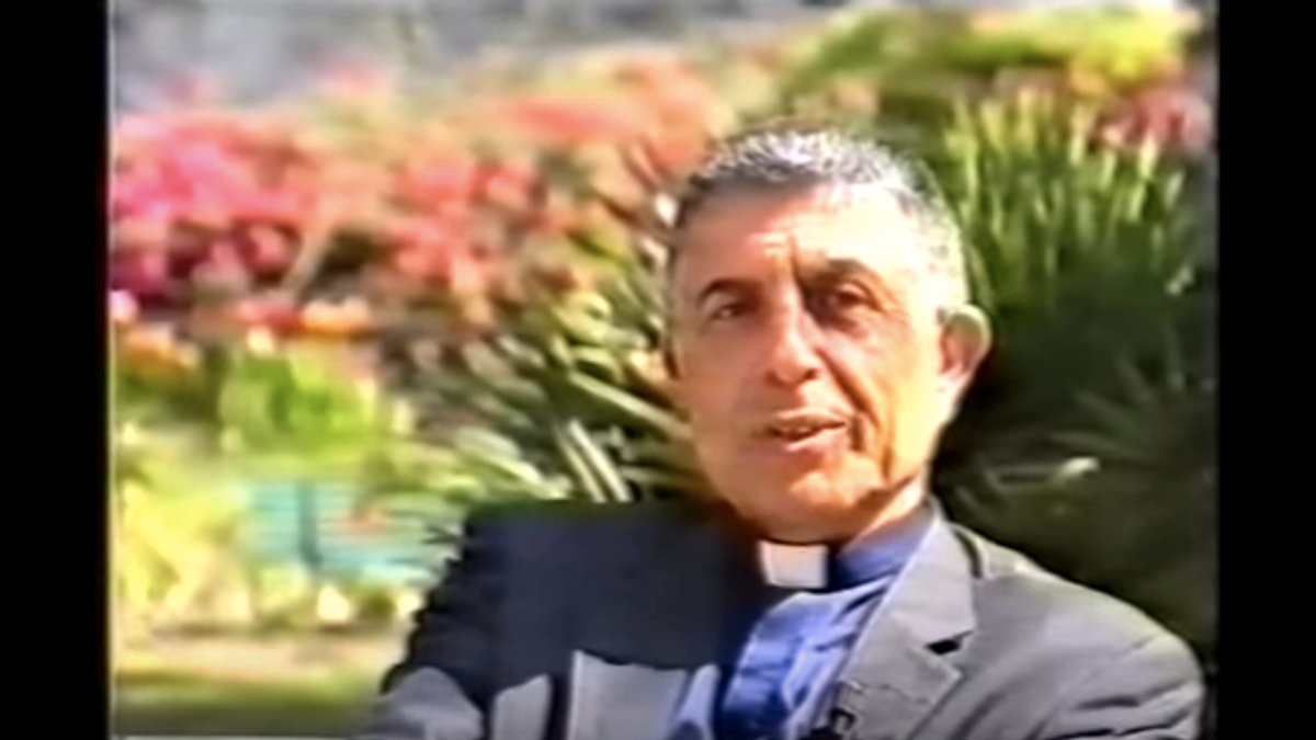 Young boy saved by the priest in Calabria