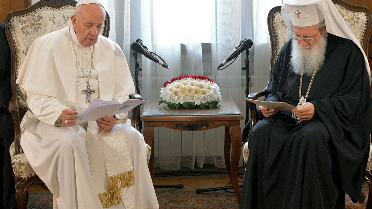PAPIEŻ FRANCISZEK W BUŁGARII