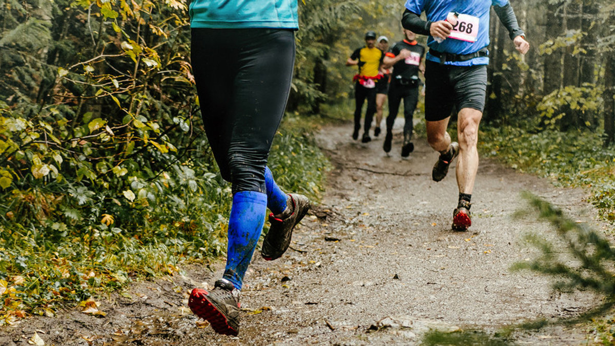 WEB2 – group runners run forest trail feet in mud – shutterstock_5791763381.jpg