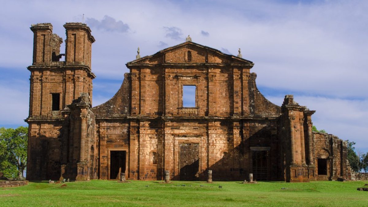 Façade of São Miguel das Missões.