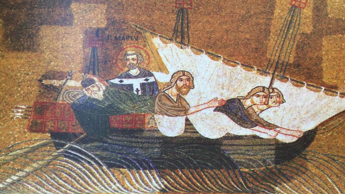 SAINT MARK BASILICA; VENICE; MOSAIC