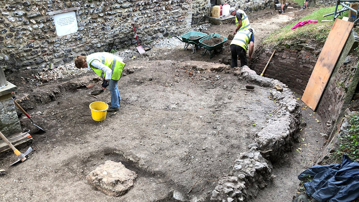 Escavações em Lyminge mostram como os mosteiros medievais sobreviveram aos ataques vikings