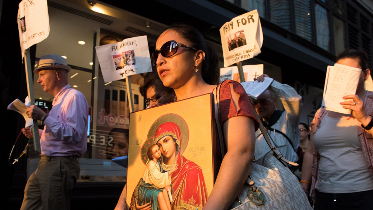CHRISTIAN PERSECUTION,NEW YORK,TIMES SQUARE
