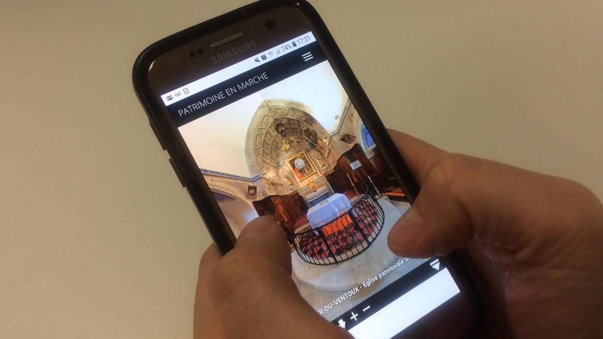Application Patrimoine en marche