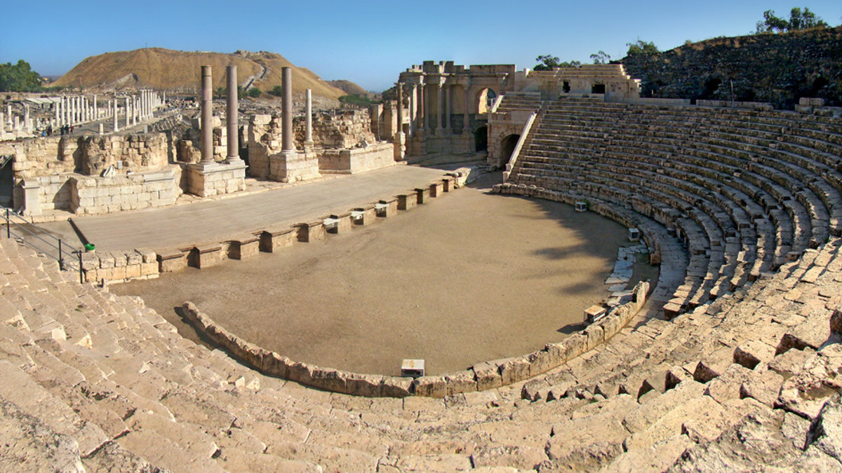 Théâtre romain de Scythopolis