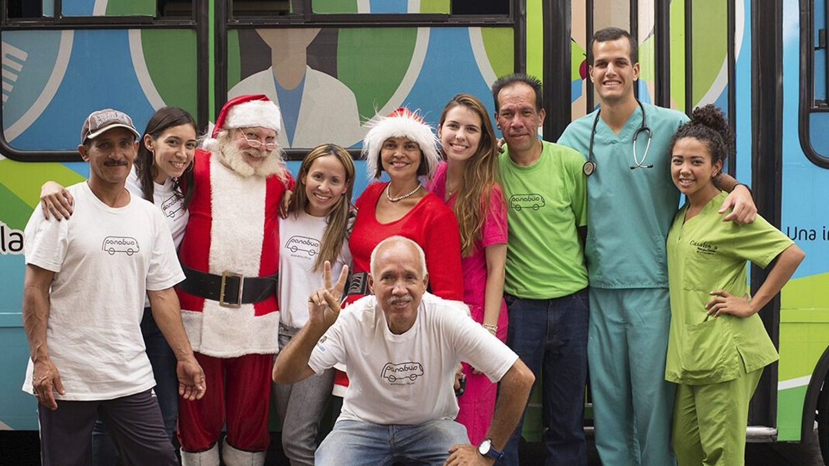 SANTA EN LAS CALLES