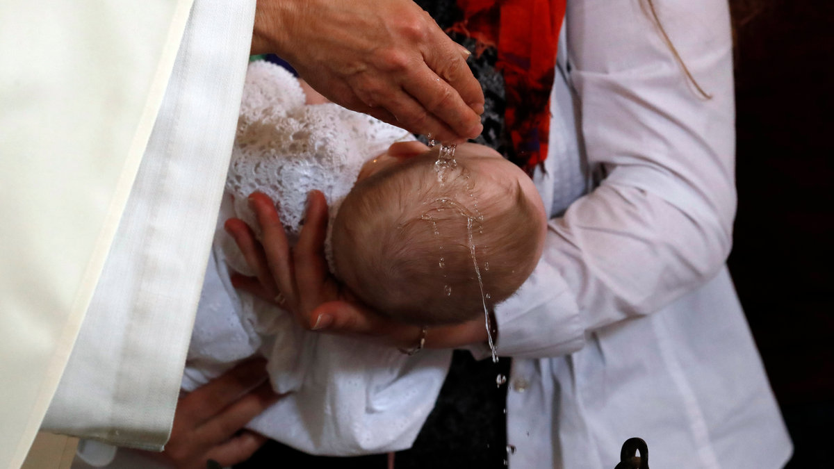 bapteme d'un enfant