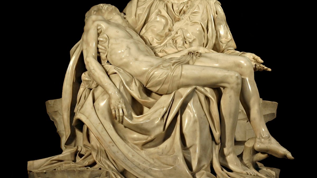 CROPPED MICHELANGELO PIETA