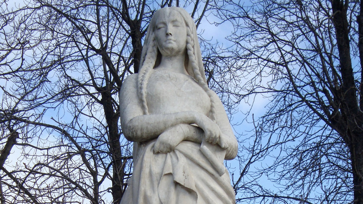 Statue de sainte Geneviève