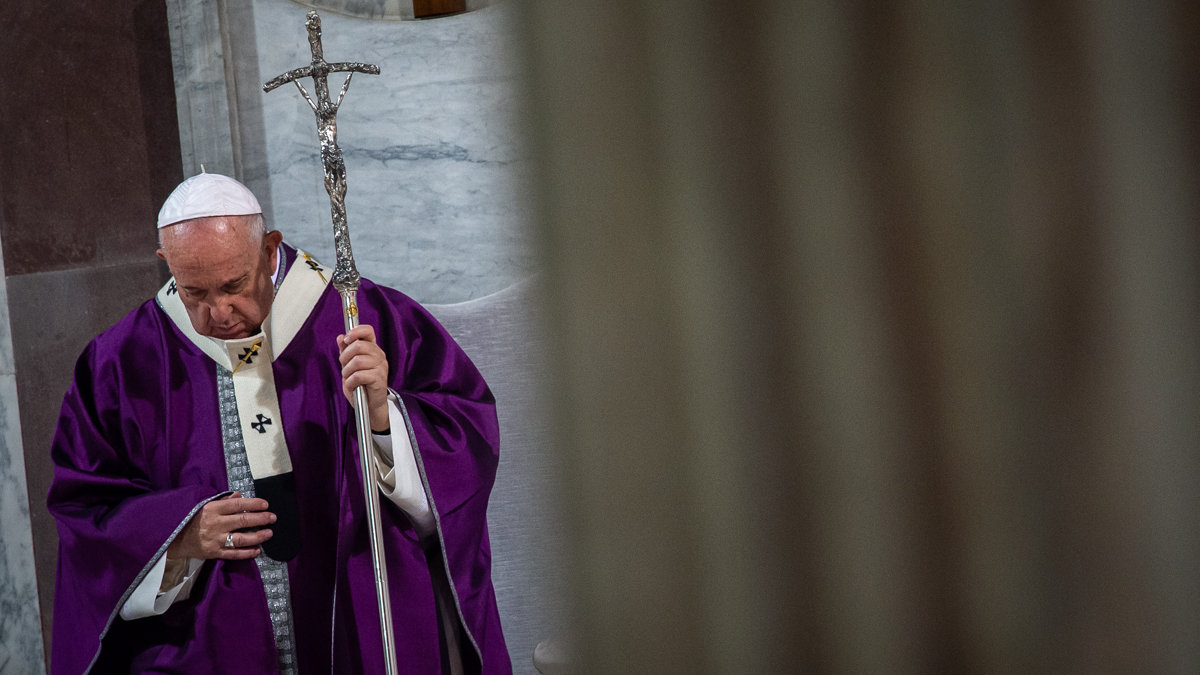 POPE ASH WEDNESDAY