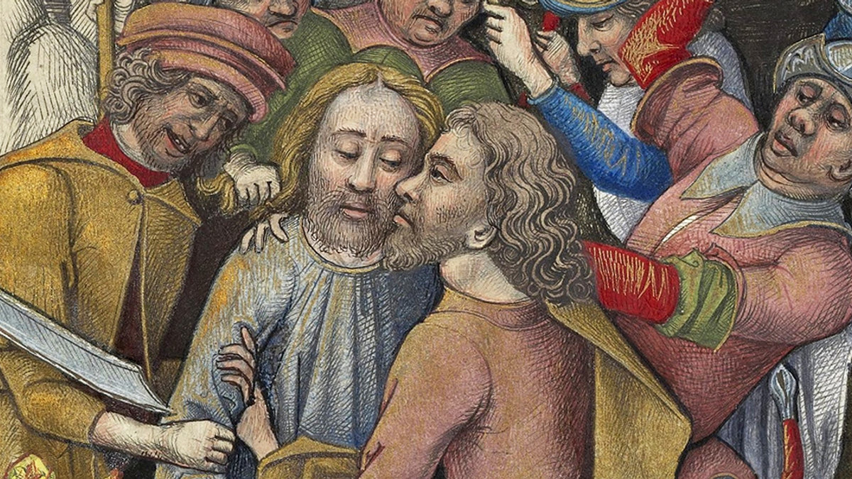 Judas' betrayal