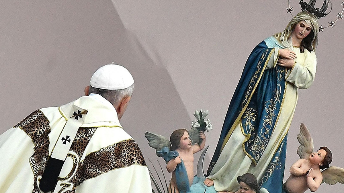 PAPIEŻ FRANCISZEK O MARYI