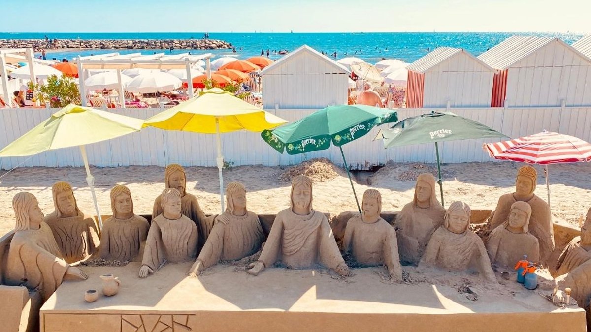 CÈNE DE SABLE