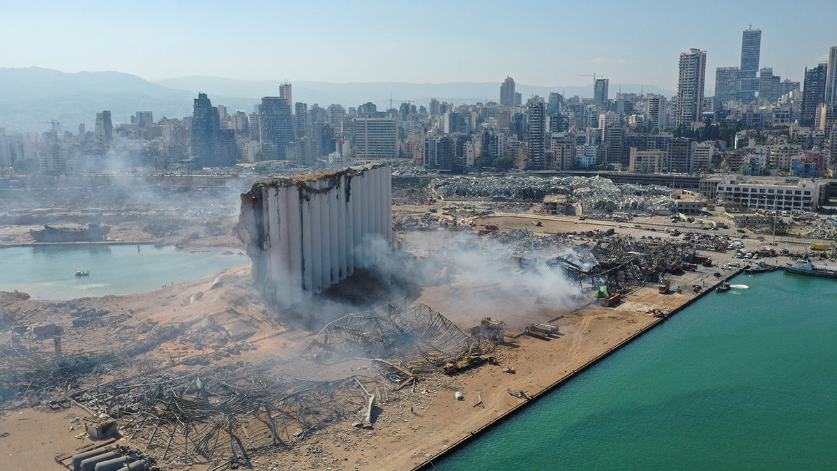 Explosão em Beirute