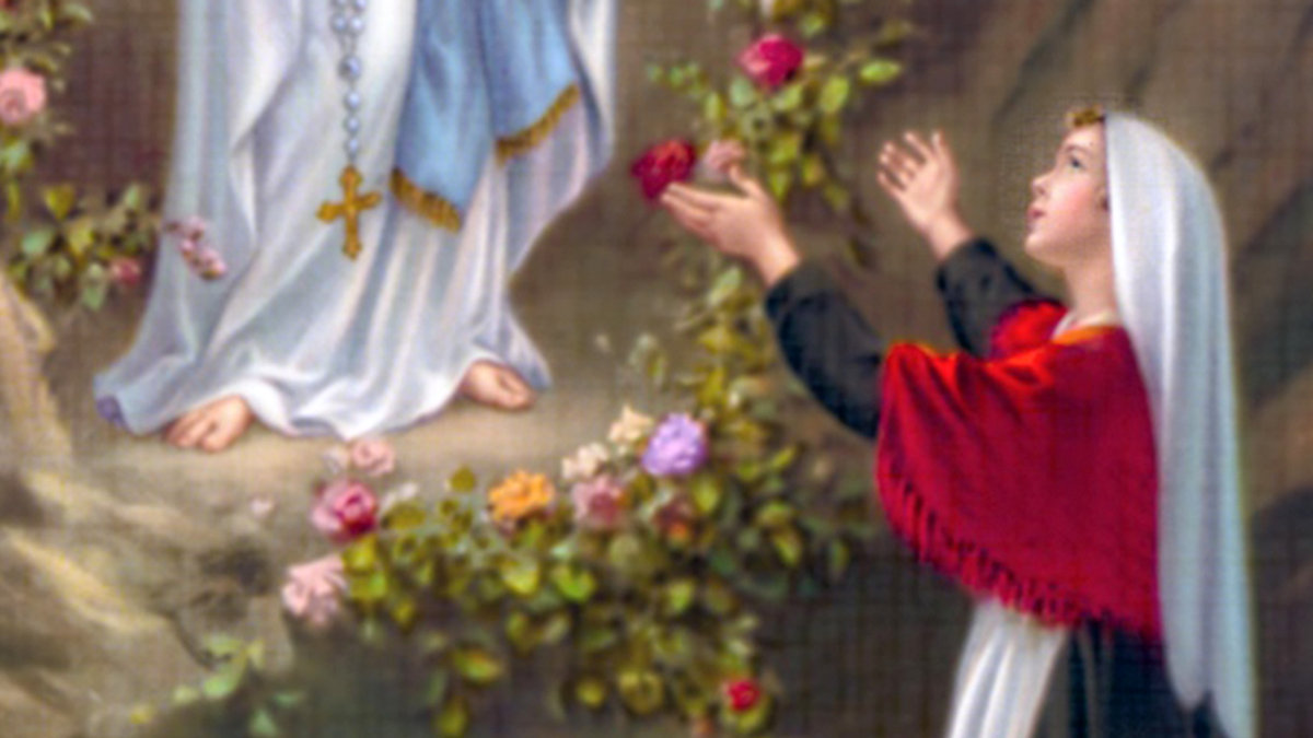 MARY APPEARING