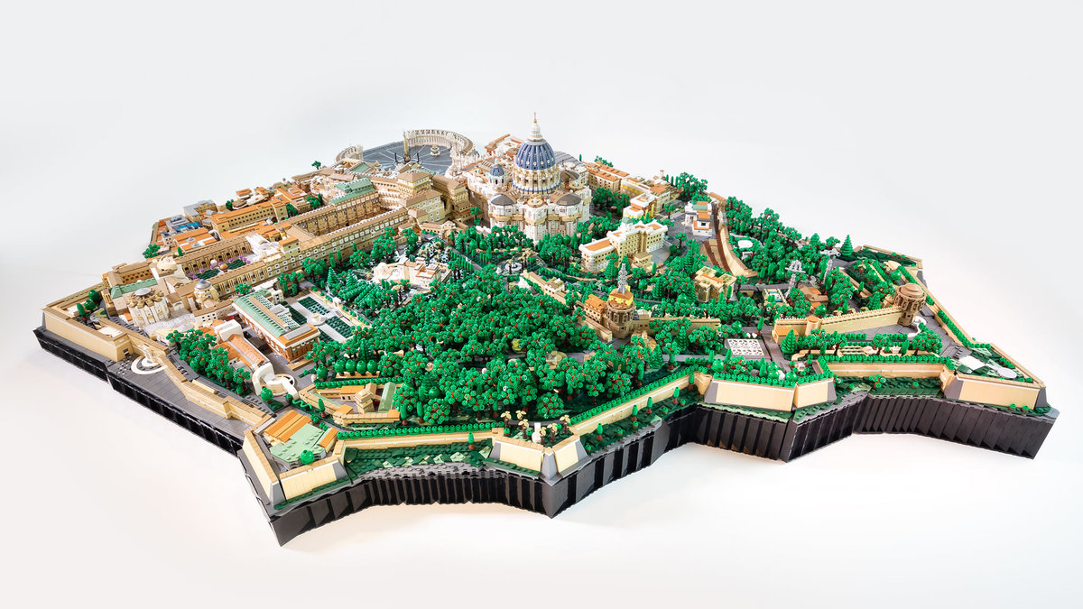 500 godzin, 67 tys. klocków Lego